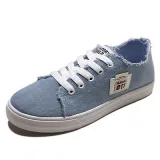 Spring Summer Women Sneakers Flat Platform Loafers Vulcanize Female Summer Canvas Shoes men canvas shoes Denim STAR CDG PLAY