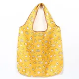 Folding Shopping Bag Eco Friendly Ladies Gift Foldable Reusable Tote Bag Portable Travel Shoulder Bag Small Size