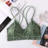 Beauty Back Sexy Women's Underwear Set Transparent Lace Push-up Bra and Panty Sets Female Brassiere Embroidery Lingerie Set