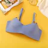 Strap Removable Bra Half Cup Demi Sexy Women Bralette Underwear Brassiere Lingerie Solid Color Invisible Bras for Female A/B CUP