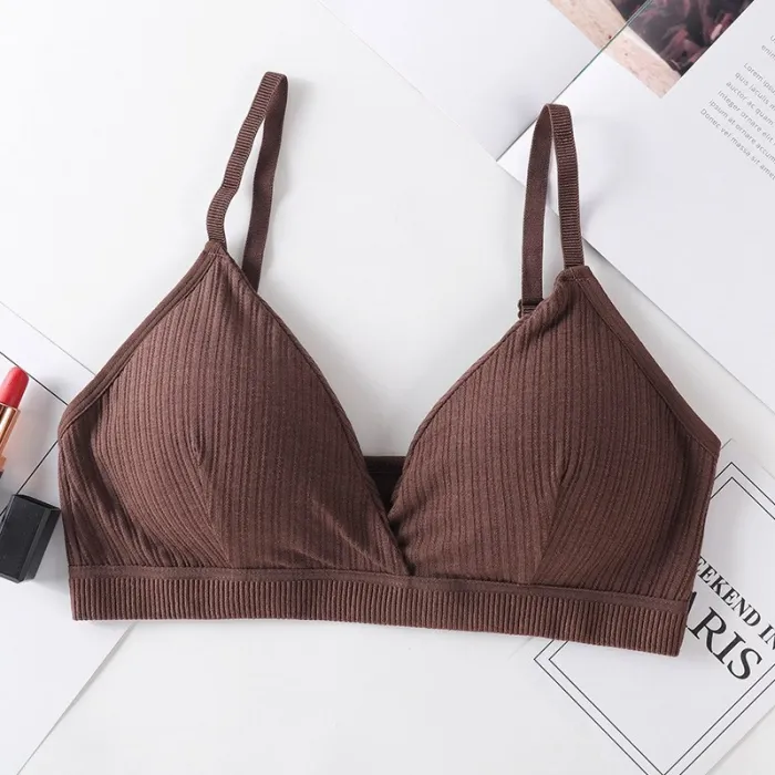 Sexy Push Up Bras For Women Padded Bra Comfort Wireless Brassiere Bralette Cotton Padded Underwear Female Sexy Lingerie