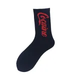 1 pair colorful Men's socks funny European  maple leaf hip-hop In Tube socks cotton personalized sports  basketball socks women