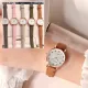 Women Watches Simple Vintage Small Dial Watch Sweet Leather Strap Outdoor Sports Wrist Clock Gift