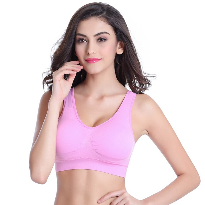 Plus Size Bras For Women Seamless Bra With Pads Big Size 4XL 5XL Bralette Push Up Brassiere Bra Vest Wireless Active Bra