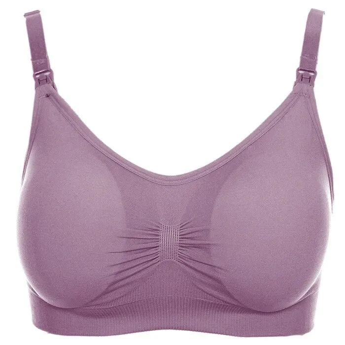 TEXIWAS Nursing Bra Maternity Breastfeeding Bra Prevent Sagging for Pregnant Women Underwear  Breast Feeding Bra