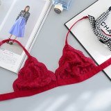Fashion Thin Sexy Lace Bra Unpadded Bralette Wire Free Push Up Bra Lingerie Breathable Bras For Women Retro Soutien Gorge bh