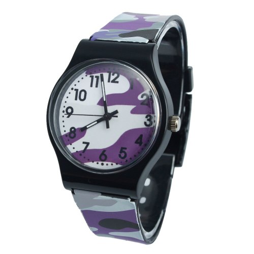 New Silicone Camouflage Children Watch Quartz Wristwatch For Girls Boy Student Watch birthday gifts kids Clock relogio infantil