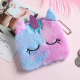 2020 New Cute Unicorn Female Waist Bag Kids Fanny Pack Cartoon Plush Women Belt Bag Fashion Travel Phone Pouch Chest Bag