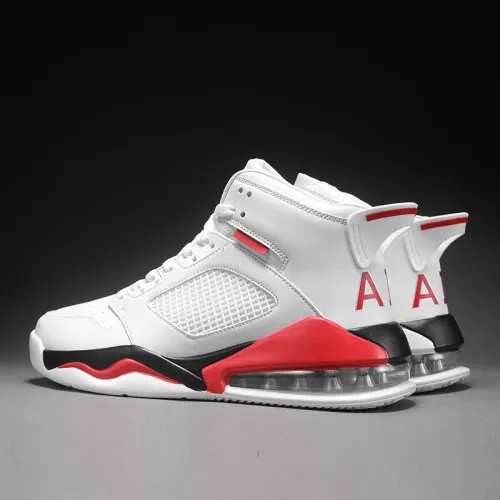 2019 New Men Basketball Shoes Air Cushion Shockproof Basketball Shoes Outdoor Five People Against Sports Shoes