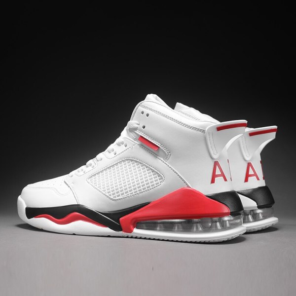 2019 New Men Basketball Shoes Air Cushion Shockproof Basketball Shoes Outdoor Five People Against Sports Shoes