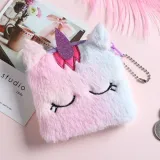 2020 New Cute Unicorn Female Waist Bag Kids Fanny Pack Cartoon Plush Women Belt Bag Fashion Travel Phone Pouch Chest Bag
