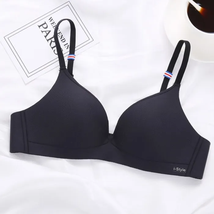 FINETOO Summer Breathable Bra Women 3/4 Cup Bras Sexy Ultra-thin Underwear Soft Wireless Bra A B Cup Brassiere Female Lingerie