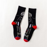 Men Socks New Star Wars Movie Socks Master Yoda Cosplay Socks Wookiee Jedi Knight Novelty Women Socks Soft Sox Dropshipping Gift