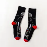 Men Socks New Star Wars Movie Socks Master Yoda Cosplay Socks Wookiee Jedi Knight Novelty Women Socks Soft Sox Dropshipping Gift