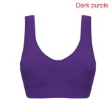 2019 Sexy Bra Women Fitness Seamless Bra Padded Dry Quick Push Up Natural Color Breathable Support seamless Bra Top cotton blend