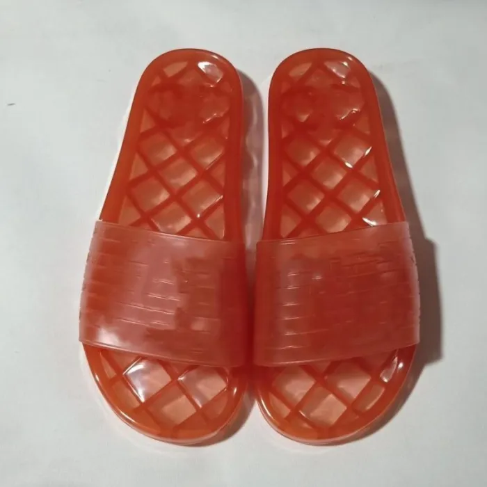 2020 womens clear jelly fashion Flip Flops luxe transparent PVC slides sandals flats designer slippers with box dust bags