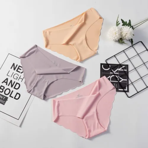 Hot Sale Fashion Women Seamless Panties Ultra-thin Underwear Comfort Intimates Sexy Lingerie Low-Rise Female briefs