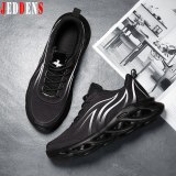 Breathable Summer Sneakers Blade Shoes Men's Sports Light Soft Running Shoes for Men Lace Up Platform Footwear Runway Shoe