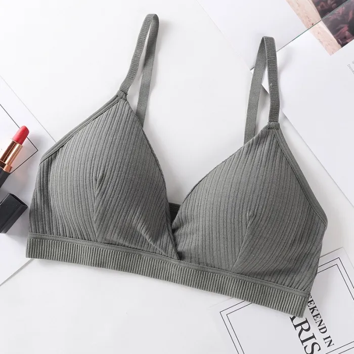 Sexy Push Up Bras For Women Padded Bra Comfort Wireless Brassiere Bralette Cotton Padded Underwear Female Sexy Lingerie