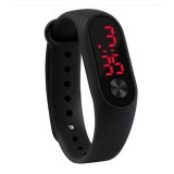 2020 New Men Women Casual Sports Bracelet Watches LED High-Definition Dial Electronic Digital Candy Color Silicone Wrist Watch