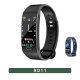 Business Intelligence Bracelet Men And Women Heart Rate Blood Pressure Monitor Wristband With Phone Information Reminder