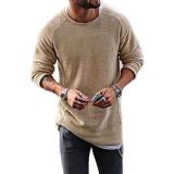 New Autumn New Casual Solid O Neck Thick Sweater Men Pullover Sweaters Casual Jumper Male Knitted Korean Style Clothes Plus Size