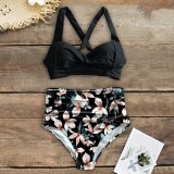 Sexy High Waist Bikini 2020 Halter Plus Size Swimwear Women Swimsuit Female Bikini Set Bodysuit Bathing Suit Summer biquini XXL
