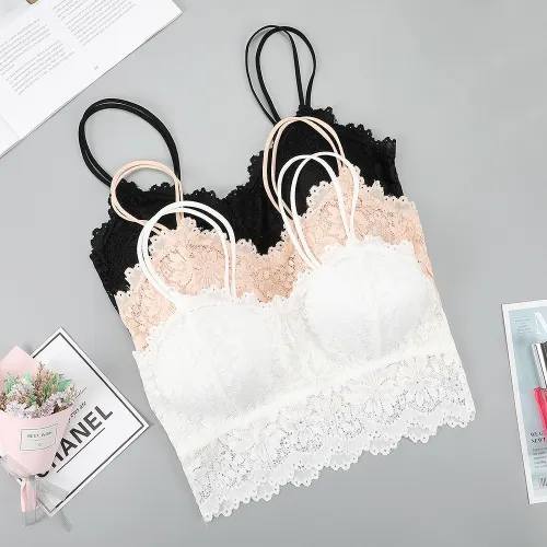 lace bra bralette women's underwear push up bra sexy lingerie strapless bra plus size women soutien gorge femme sujetador mujer