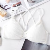 Sexy Bra Push Up Bras For Women Lingerie Wire Free Bra Solid Color Cotton Bralette Seamless Underwear Female Brassiere BH