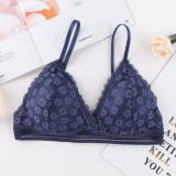 French thin Cup Wireless push up Bra New Sexy Deep V Lace Underwear Women's Bra Fashion lingerie bralette underwear