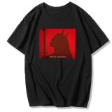 print T-shirt chic Harajuku vintage BF large size loose top women's fashion T-shirt