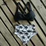 Sexy High Waist Bikini 2020 Halter Plus Size Swimwear Women Swimsuit Female Bikini Set Bodysuit Bathing Suit Summer biquini XXL