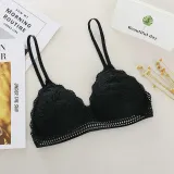 Sexy Seamless Deep V Lace Women Bra Wireless Thin Underwear Sexy Lingerie Lace Bras