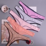 8color Gift full beautiful lace Women's Sexy lingerie Thongs G-string Underwear Panties Briefs Ladies T-back  3pcs/Lot xah11