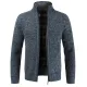 Men Warm Thick Fashion Business Casual Sweater Cardigan Men Brand Slim Fit Knitwear Outwear Warm Winter Sweater Jumper
