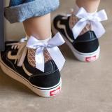 Fashion 2017 New Women Sexy Black Mesh Short Ankle Socks Christmas Girls Fishnet Socks With Cute Bow Ladies Socks 6 Colors