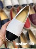 Moccasins Shallow Mouth Slip On Soft Knitting Flats For Women Fashion Comfortable Genuine Leather Women Shoe Size35-42