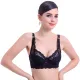 Top Women Underwear Sexy Push up bras 3/4 Cup Padded Lace Sheer Bra Cup B ONLY women bra