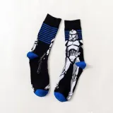 Men Socks New Star Wars Movie Socks Master Yoda Cosplay Socks Wookiee Jedi Knight Novelty Women Socks Soft Sox Dropshipping Gift
