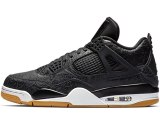 2019 Hot Basketball Shoes Retro 4 Men Mens Pure Black Laser Sport Black Royal From Outdoor Sneakers Designer Shoes US7-13