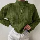 Knitted Turtleneck Sweater Women Autumn Ladies Solid Pullover Sweater Korean Style Female Long Sleeve Knit Jumpers Femme