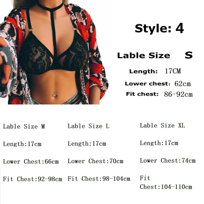 Summer Sexy Seamless Cross Sleepwear Bandage Bra For Women Sexy Underwear Push Up Bra Women's Fashion Bralette Erotic Lingerie