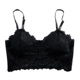 2020 New Arrival Women Push Up Wireless Lace Bra Top Sexy Women One Size Bralette Underwear Lingerie Full Cup Bra