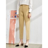 Minimalism suit set for women Autumn  4 piece set women Solid blazer,vest,high waist pants  women's costumes 12060909