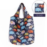 Folding Shopping Bag Eco Friendly Ladies Gift Foldable Reusable Tote Bag Portable Travel Shoulder Bag Small Size