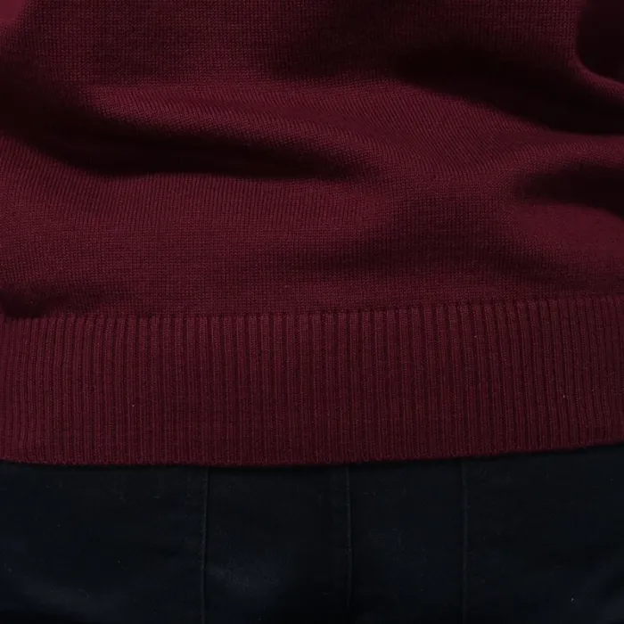 2019 Thicken Polo Sweaters Men Pullover Winter Warm Cotton Knitted Half Zipper Sweater Pullover Male Jumper Autumn Spring Jersey