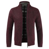 Men Warm Thick Fashion Business Casual Sweater Cardigan Men Brand Slim Fit Knitwear Outwear Warm Winter Sweater Jumper