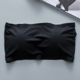 Summer Seamless Tube Tops Women Strapless Padded Bra Bandeau Tube Top Women Intimates Soft Push Up Invisable Bra Sexy Lingerie