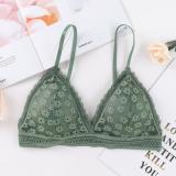 French thin Cup Wireless push up Bra New Sexy Deep V Lace Underwear Women's Bra Fashion lingerie bralette underwear