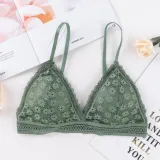 French thin Cup Wireless push up Bra New Sexy Deep V Lace Underwear Women's Bra Fashion lingerie bralette underwear